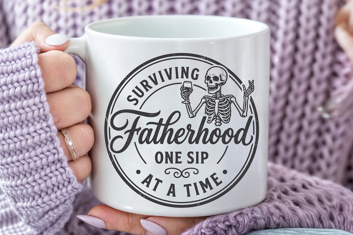 Funny Wine Dad SVG, a Seasonal Illustration by Rose Art (Photo 5 of 14)