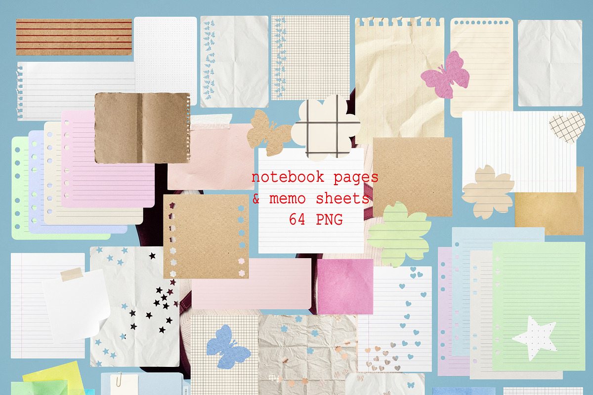 Retro Journaling Scrapbook Kit, an Object Graphic by DreamoraArt (Photo 6 of 12)