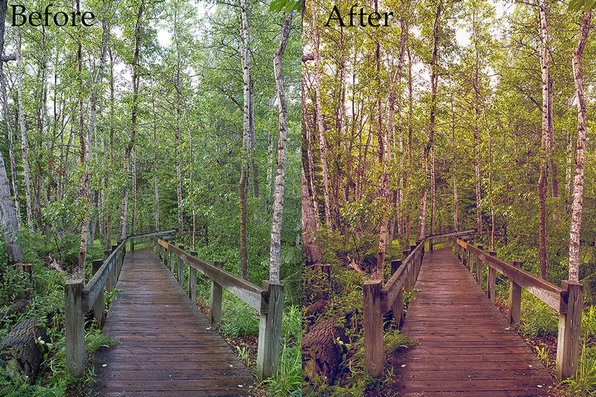 10 Landscape Lightroom Presets preview 3