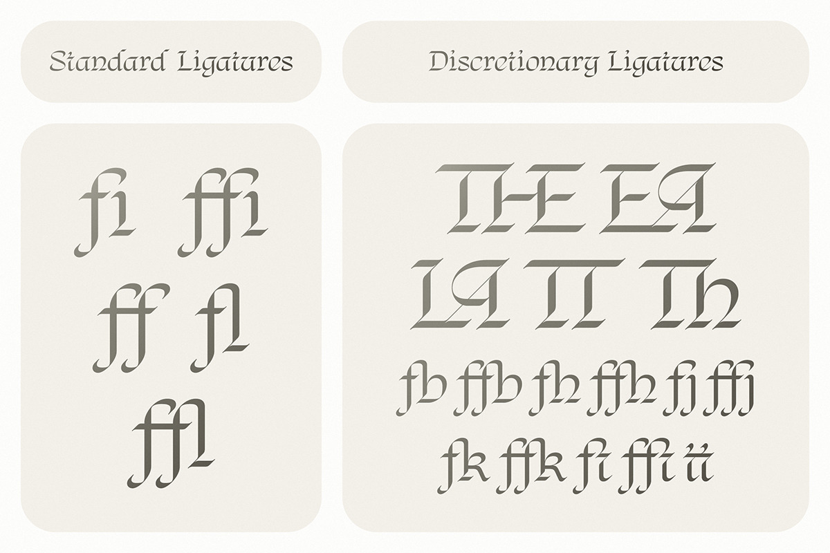 Regnio, a Blackletter Font by DKType Foundry (Photo 10 of 19)