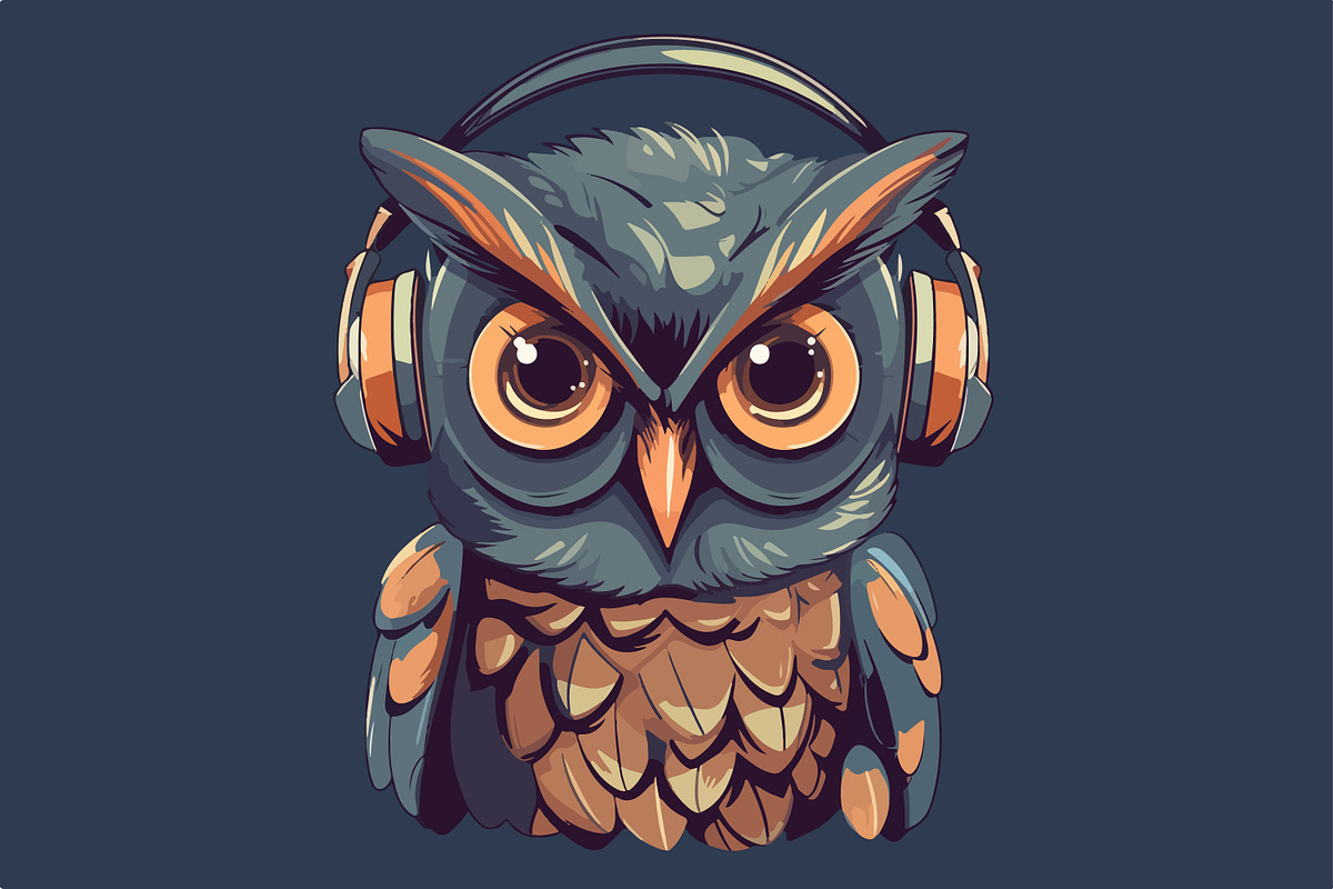 62 t-shirt designs. Big musical bund, an Animal Illustration by Fractal fonts & graphics (Photo 24 of 63)
