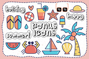 Pink Beach, a Font by caocastudio (Thumbnail 4 of 6)