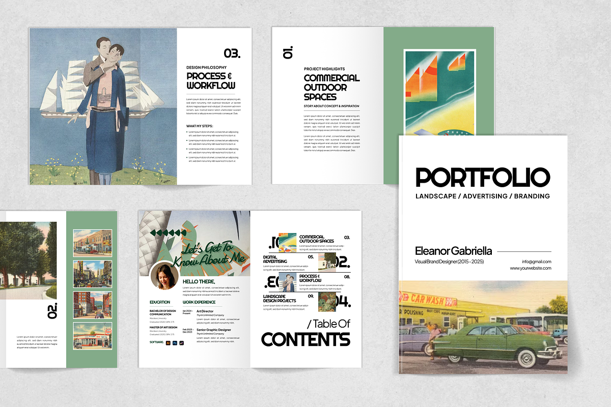 Photographer Portfolio Magazine, a Magazine Template by MMPixelCraft (Photo 3 of 4)