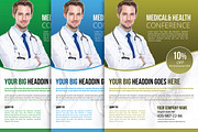 Doctor & Health Flyer, a Flyer Template by TheGraphicsWorld (Thumbnail 1 of 4)