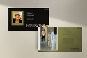 Femmes -Fashion Portfolio Powerpoint, a Presentation Template by Dirtytemp Studio (Thumbnail 7 of 11)