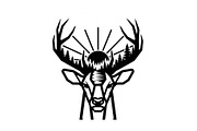Artistic Geometric Deer Head Bundle, an Illustration by yasushie (Thumbnail 4 of 31)