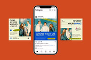 Marketing Social Media Template, a Social Media Template by FDR Studio (Thumbnail 2 of 3)