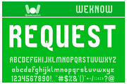Before After font, a Sans Serif Font by weknow (Thumbnail 3 of 5)