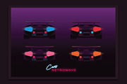 1980s Synthwave Toolkit, an Illustration by Polar Vectors (Thumbnail 13 of 18)