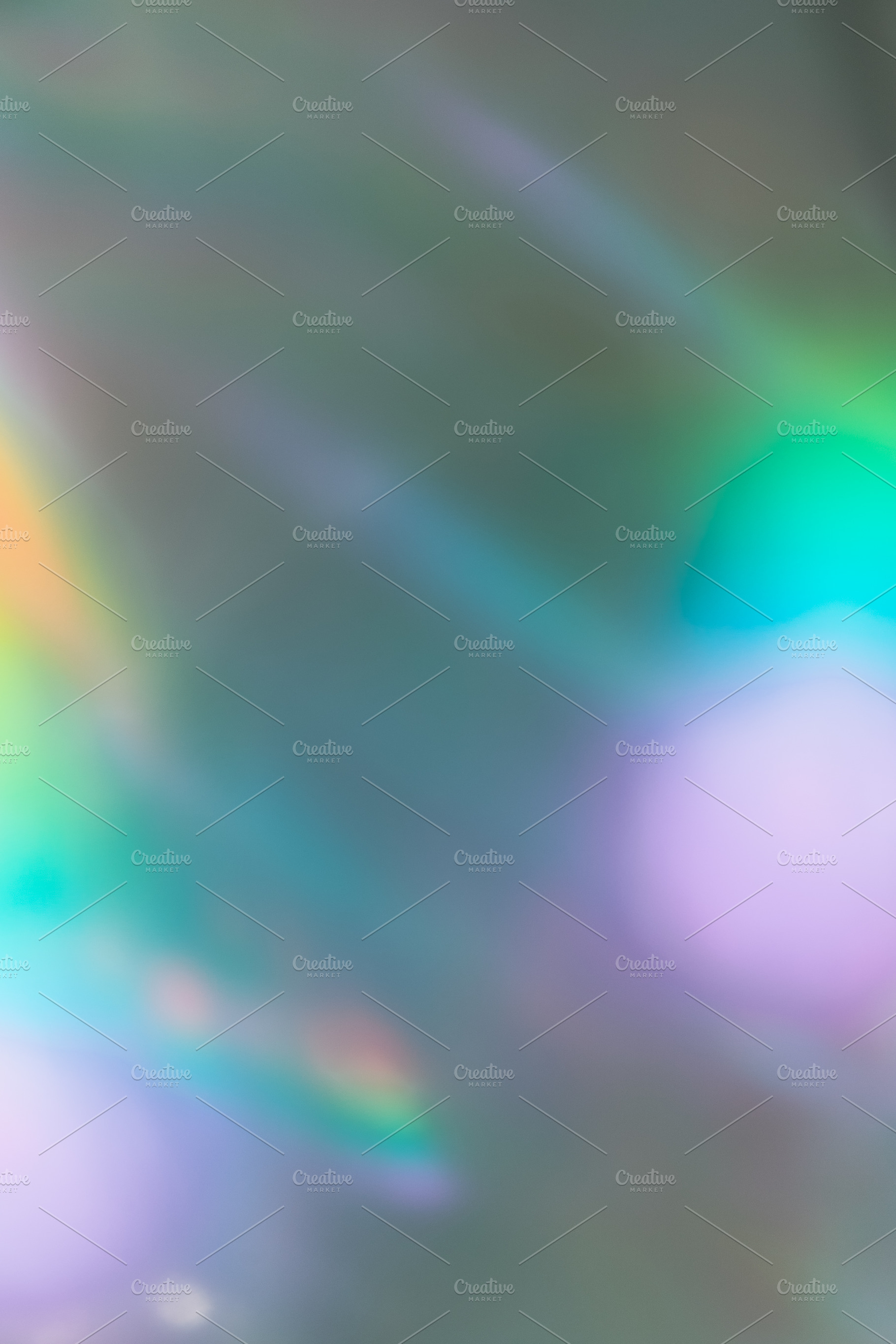 Soft pastel holographic abstract pas, an Abstract Photo by Edalin's Store