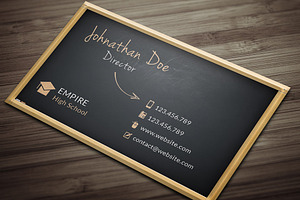 BlackBoard Business Card