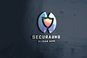 Secure Shield Araund Logo, a Branding & Logo Template by Design_Planet (Thumbnail 2 of 4)