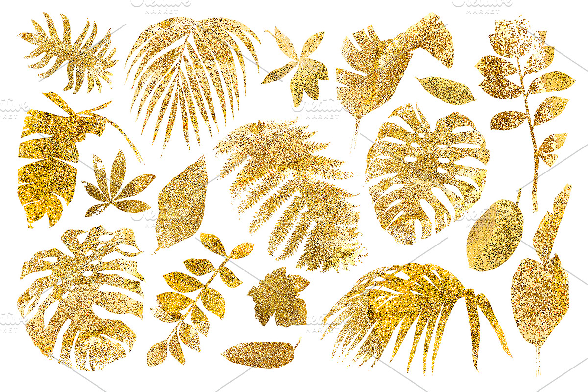 Tropical gold, a Decorative Illustration by handsketched (Photo 13 of 15)