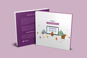 Cute Kiwi The Bird Character