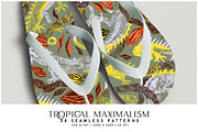 Tropical Maximalism, a Pattern Graphic by Digital Art Creations (Thumbnail 3 of 6)