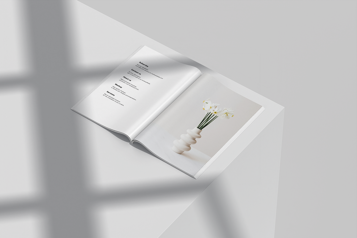 A4 Magazine Mockup, a Books & Magazine Mockup by Mockupdaddy (Photo 10 of 10)