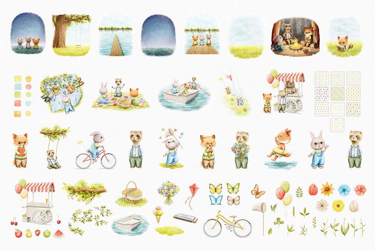 My best summer, an Animal Illustration by Mimomy (Photo 15 of 16)