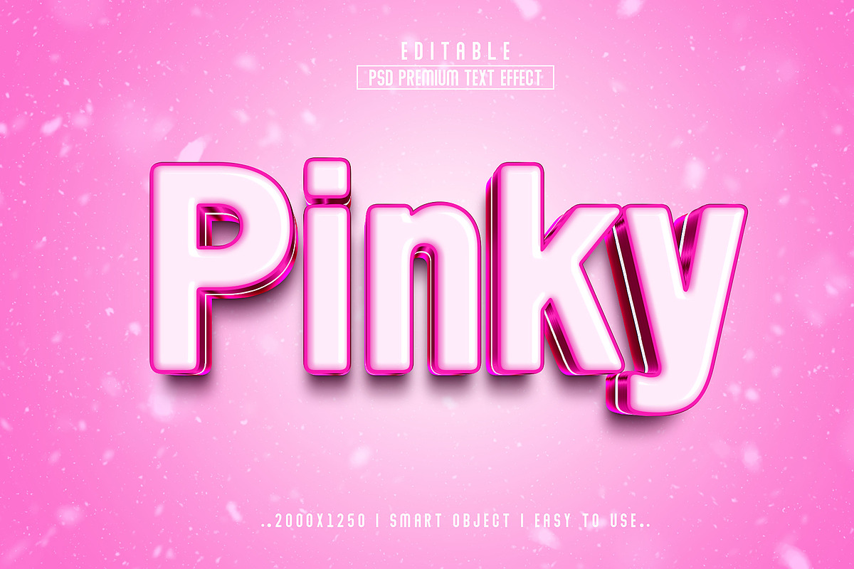 Top 3d Psd Text Effect Style, a Layer Style Add-On by Md Jahidul99 (Photo 2 of 16)