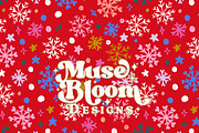 Snowflakes Holidays Seamless Set, a Pattern Graphic by MuseBloomDesigns (Thumbnail 15 of 29)