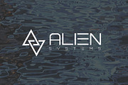 Alien / Geometric logo templates, a Branding & Logo Template by Aurum Creative (Thumbnail 3 of 4)