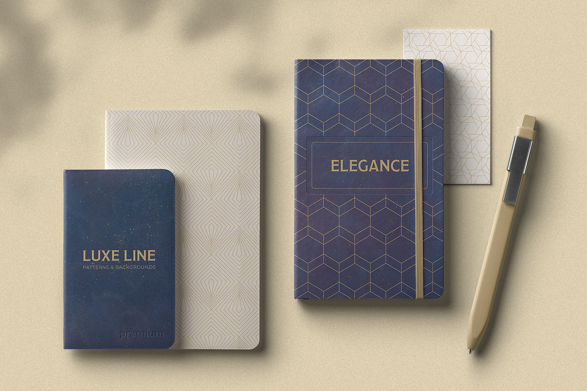 LUXE LINE patterns & backgrounds, a Pattern Graphic by Best Pattern Shop (Photo 13 of 14)