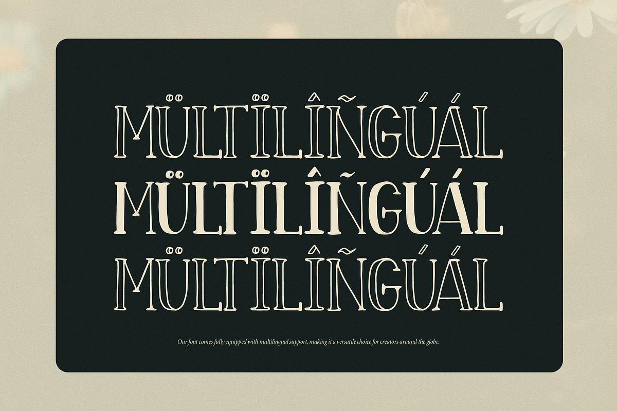 Fiore Dilona | Hand Drawn Vintage, a Font by Denustudios (Photo 14 of 15)