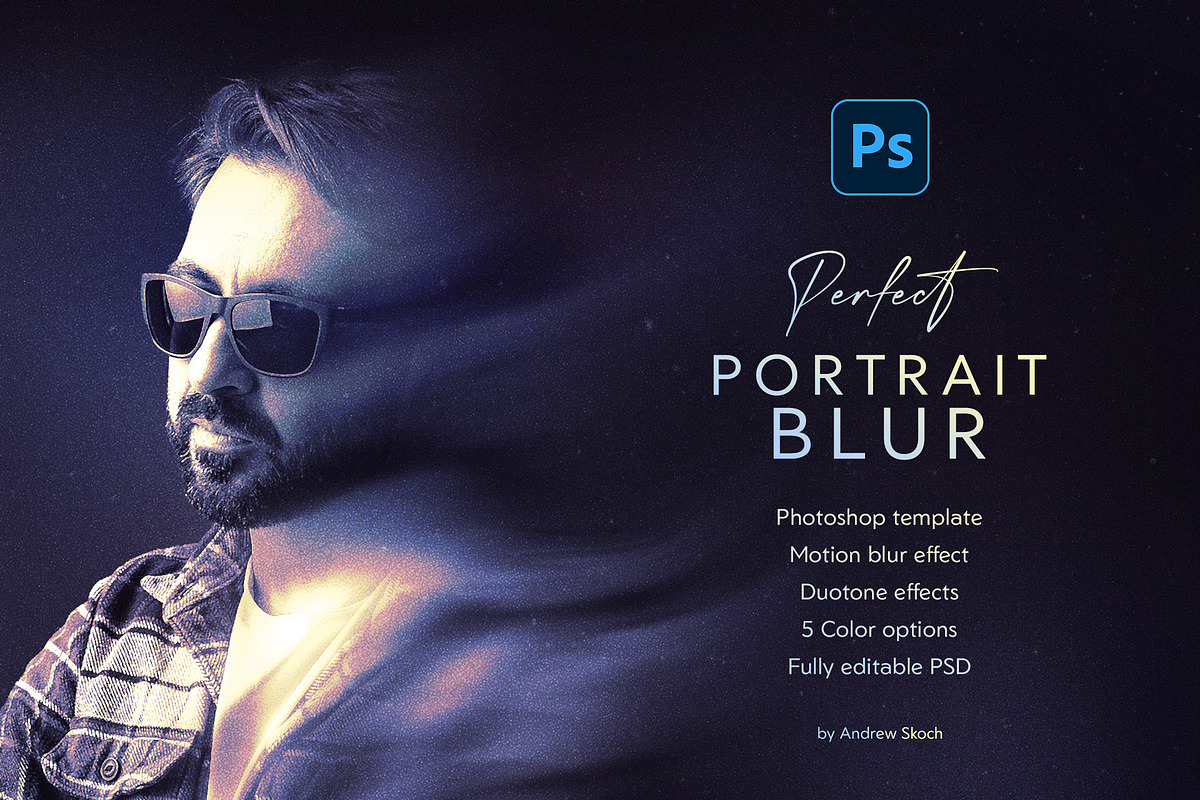 Portrait Blur Photo Effect, a Brushes & More by Andrew Skoch Design (Photo 6 of 6)