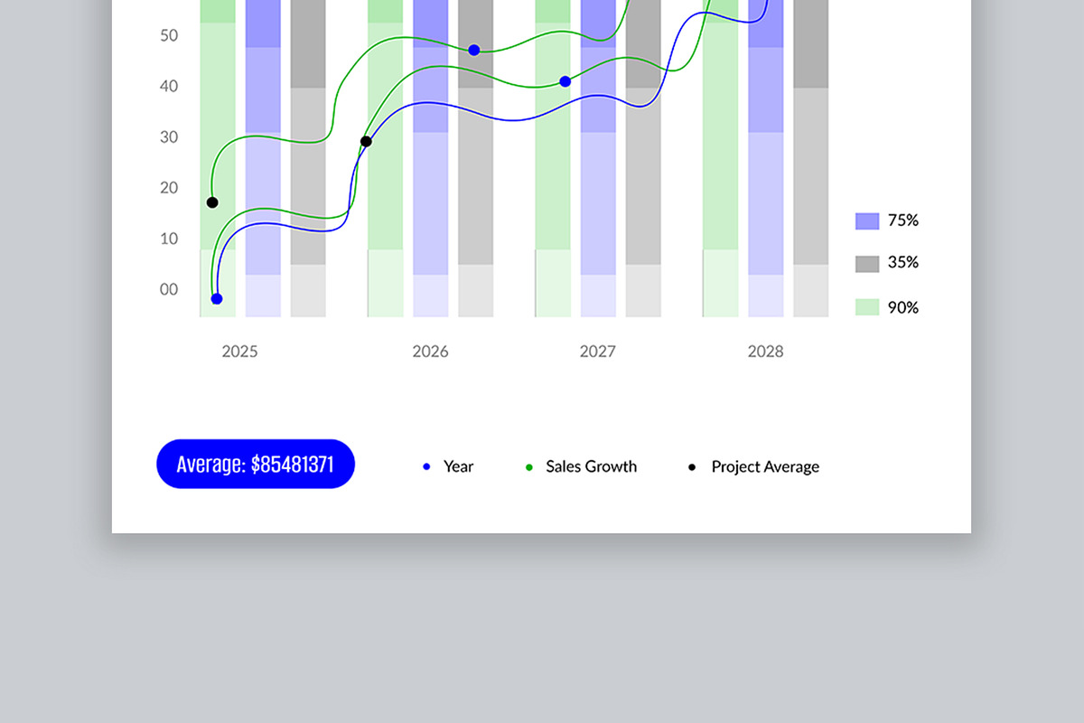 Stratis UI Analytics Model Graph, an UI Kit Template by CreativeShaper (Photo 5 of 5)