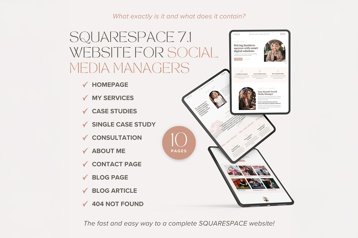 Squarespace Website Marketing preview 3