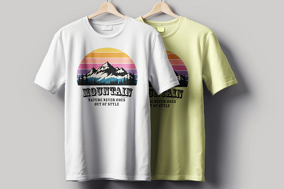 Mountain Adventure Graphic Tshirt preview 6