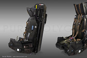 Game & Film - Ejection Seat, a Cars & Vehicle 3D Model by PurePolygons (Thumbnail 2 of 3)
