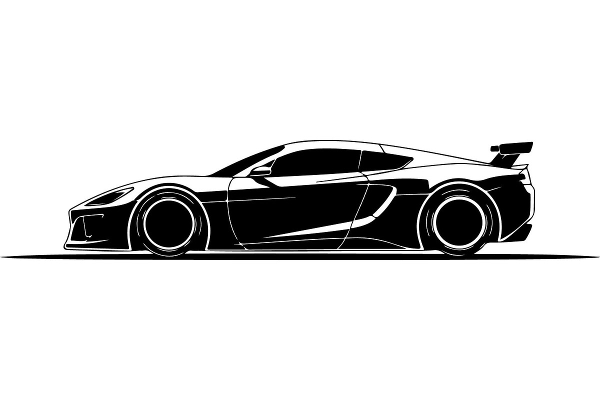 Vintage Muscle Car SVG Bundle Set, an Object Graphic by Creativeshirt (Photo 9 of 13)