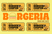 Retro Blendy - Retro Display Font, a Font by Sronstudio (Thumbnail 3 of 12)