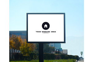 Urban Billboard Mockup