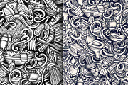 Bathroom Graphics Seamless Patterns, a Pattern Graphic by BALABOLKA (Thumbnail 6 of 7)