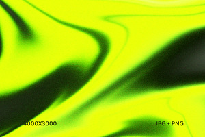 Radioactive Green Grainy Gradients