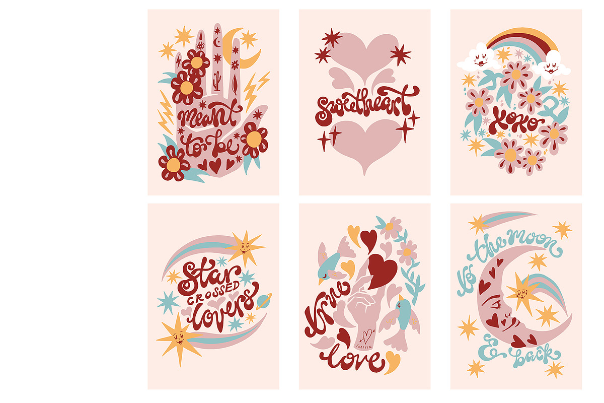 Sweetheart - Valentine illustration, a Graphic by Pony Gold Studio (Photo 3 of 9)