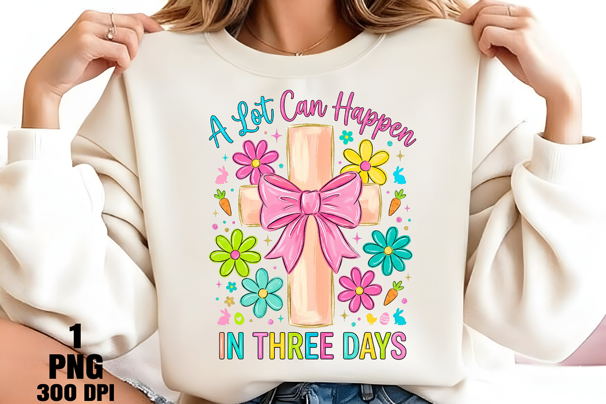 A Lot Can Happen in 3 Days PNG Easte, an Illustration by Daily.Designs (Photo 2 of 5)