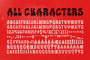CS Cannibal – Black Metal Font, a Blackletter Font by Craft Supply Co. (Thumbnail 8 of 8)