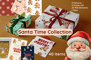 Santa Time Christmas Collection
