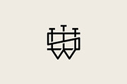 WS SM Monogram Logo, a Branding & Logo Template by Guna Studio (Thumbnail 2 of 4)