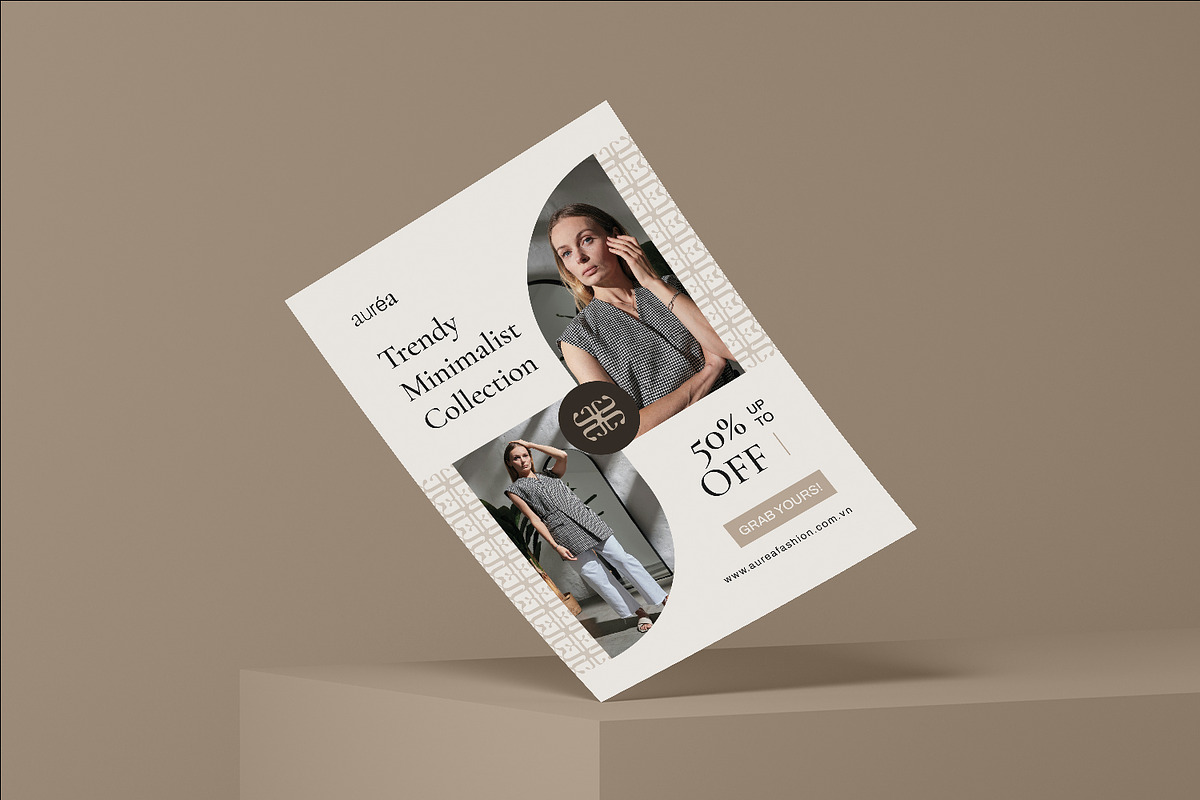 Aurea Fashion - Flyer Template, a Flyer Template by Fannan Studio (Photo 3 of 3)
