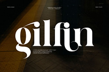 Glifin Elegant Serif Font