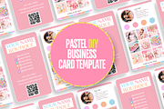 Business Card Template - Pastel, a Business Card Template by SunshineStudioBoutique (Thumbnail 2 of 9)