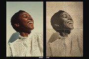 Vintage Sepia Portrait Folded Paper, a Layer Style Add-On by smishura (Thumbnail 2 of 5)