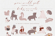 Hygge Christmas • Kids collection, an Animal Illustration by moolesya (Thumbnail 16 of 17)