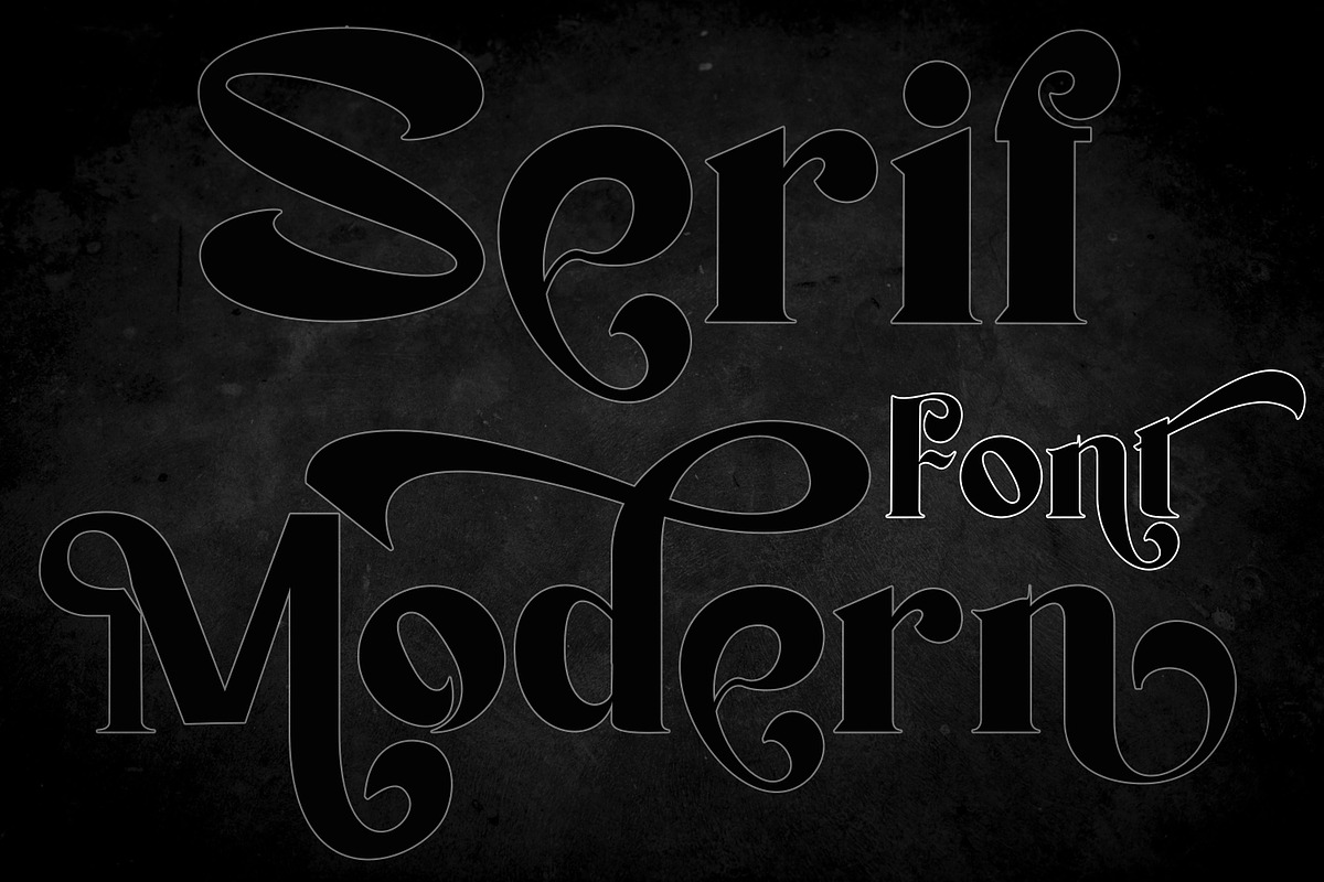 Hooking, a Serif Font by Canden Meutuah (Photo 2 of 10)