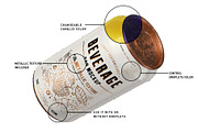 12oz-355ml Can Mockup, an Advertising Mockup by HexenDesigns (Thumbnail 3 of 7)