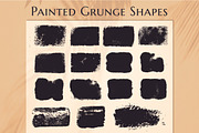 Brush Stains & Strokes collection, a Background Graphic by JuliaMalinovskaya (Thumbnail 5 of 21)