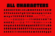 CS Matbold – Modern Thick Font, a Sans Serif Font by Craft Supply Co. (Thumbnail 8 of 8)
